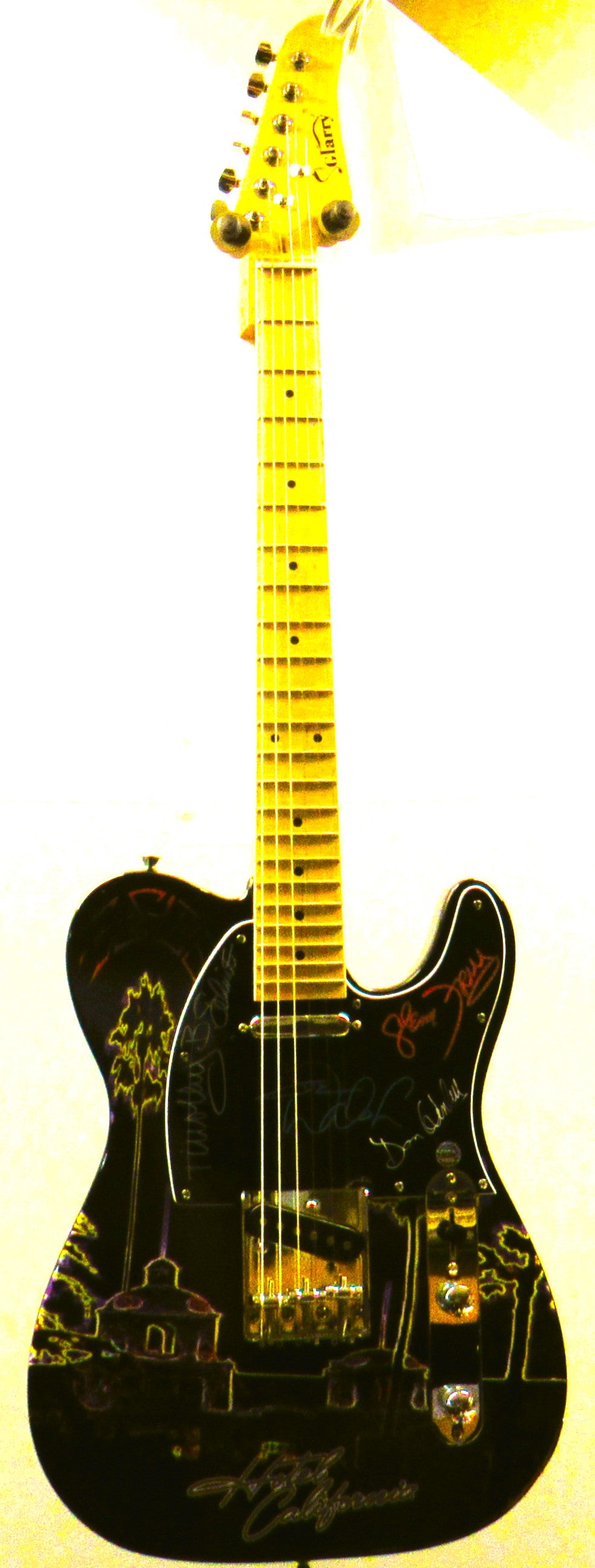 Eagles Autographed Guitar
