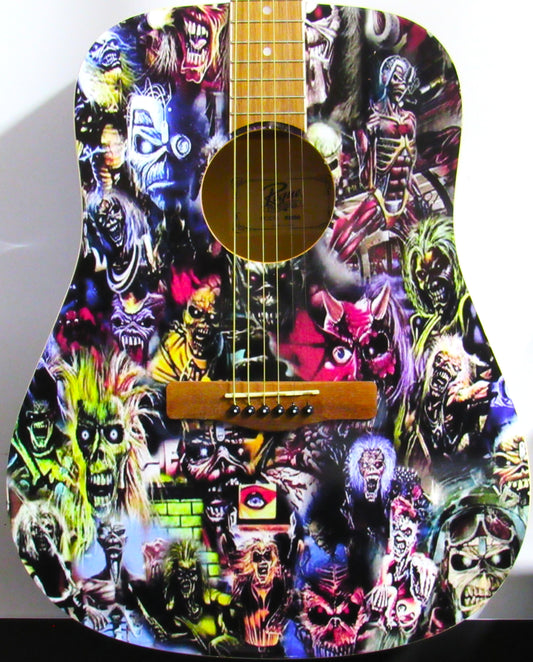 Iron Maiden Custom Guitar - Zion Graphic Collectibles