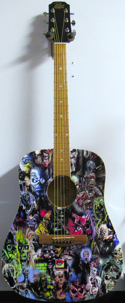 Iron Maiden Custom Guitar - Zion Graphic Collectibles