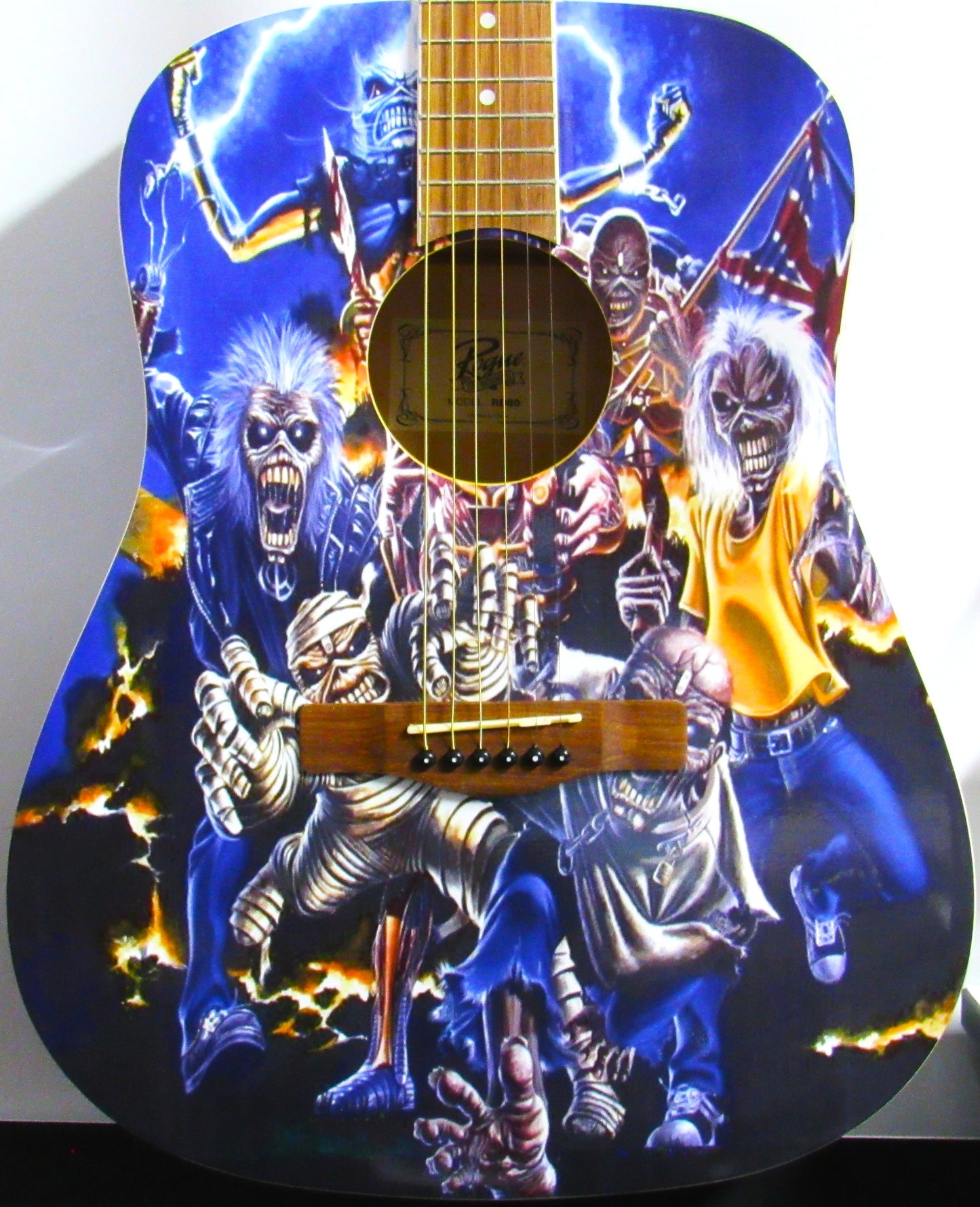 Iron Maiden Custom Guitar - Zion Graphic Collectibles