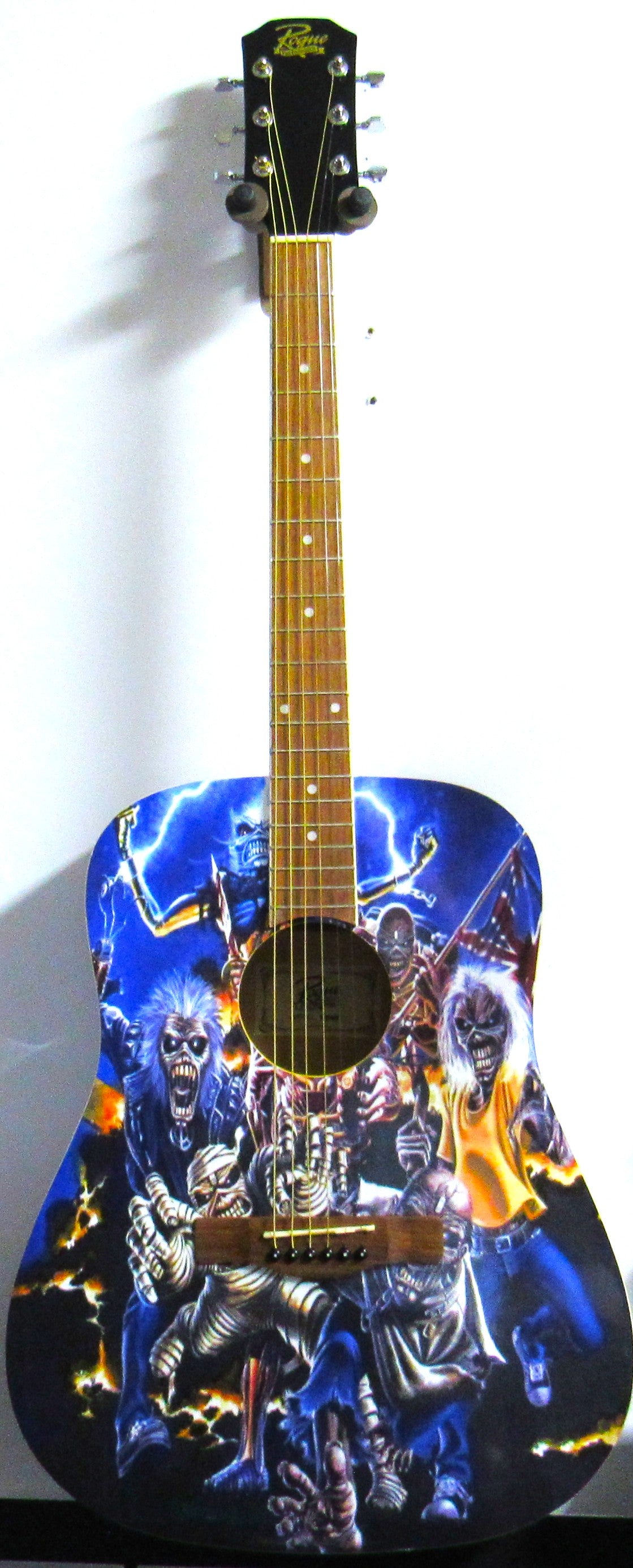 Iron Maiden Custom Guitar - Zion Graphic Collectibles