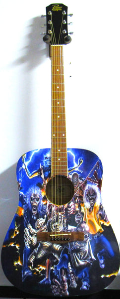 Iron Maiden Custom Guitar - Zion Graphic Collectibles