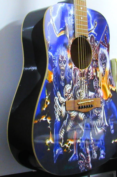 Iron Maiden Custom Guitar - Zion Graphic Collectibles