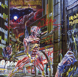 Iron Maiden Autographed LP - Zion Graphic Collectibles loading=