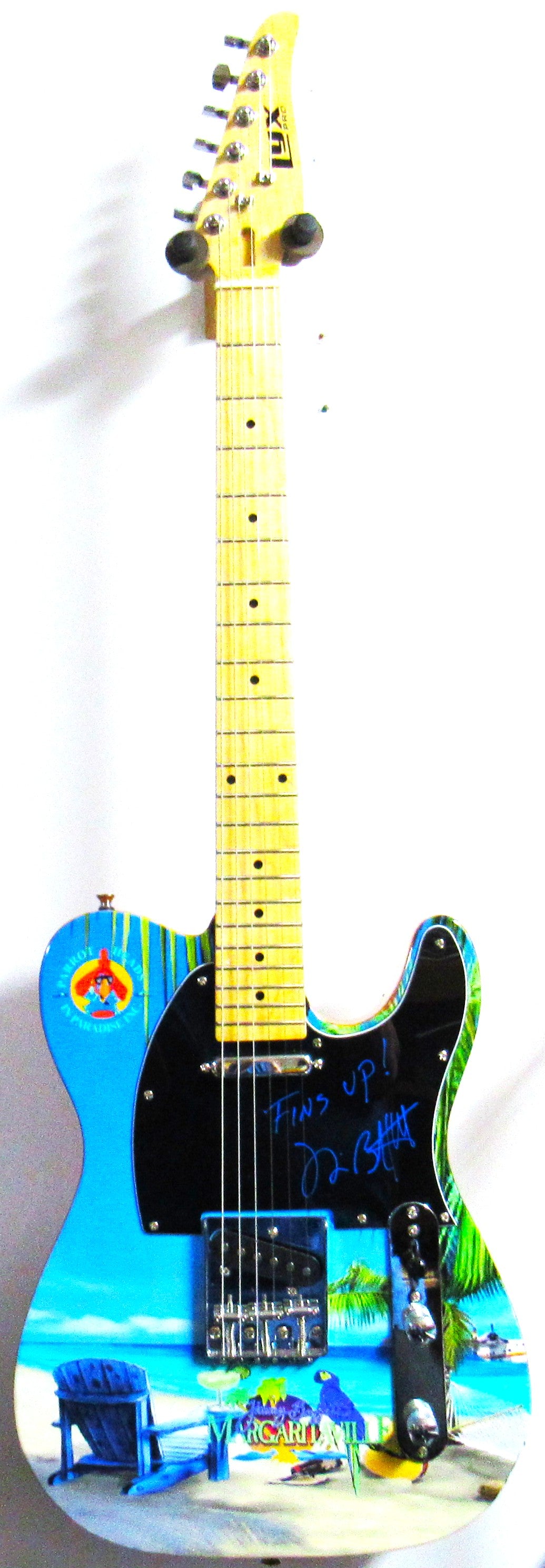 Jimmy Buffett Autographed Guitar - Zion Graphic Collectibles