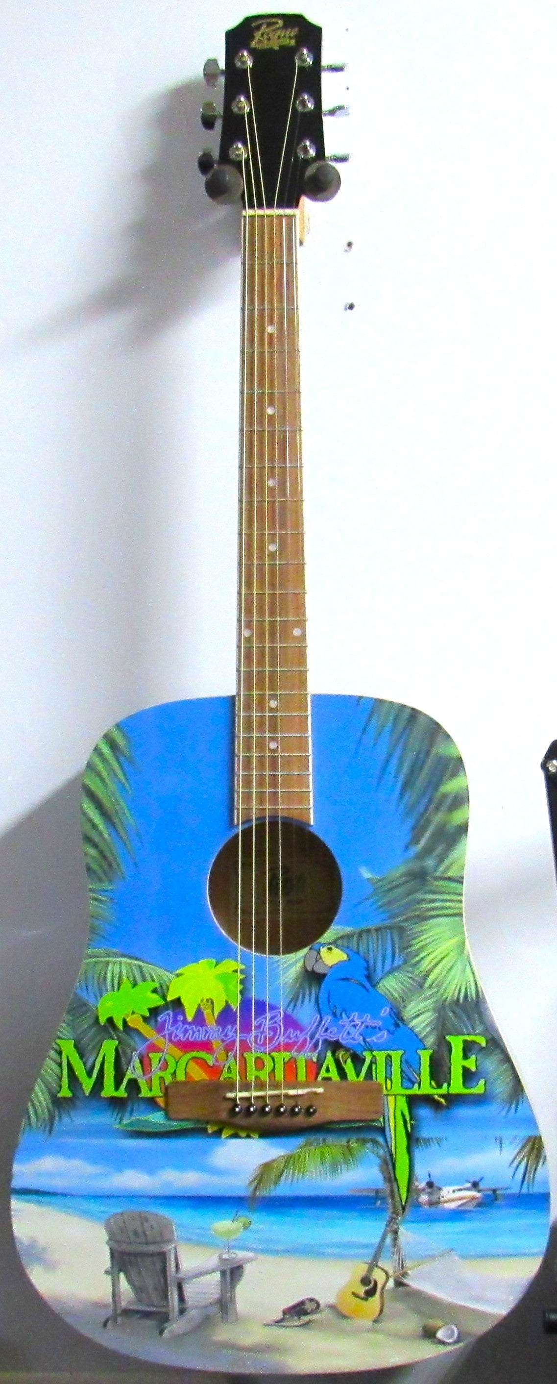 Jimmy Buffett Custom Guitar - Zion Graphic Collectibles