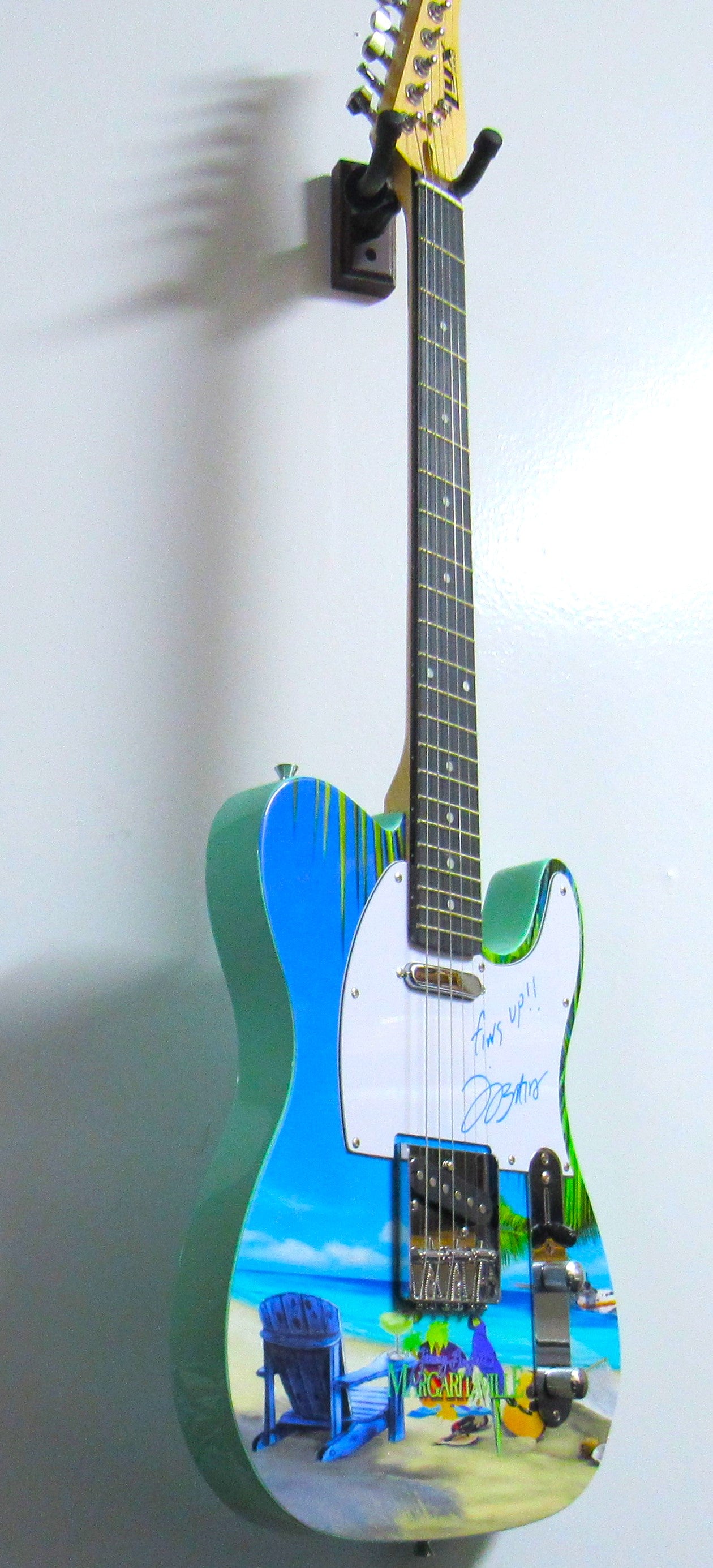 Jimmy Buffett Autographed Guitar - Zion Graphic Collectibles