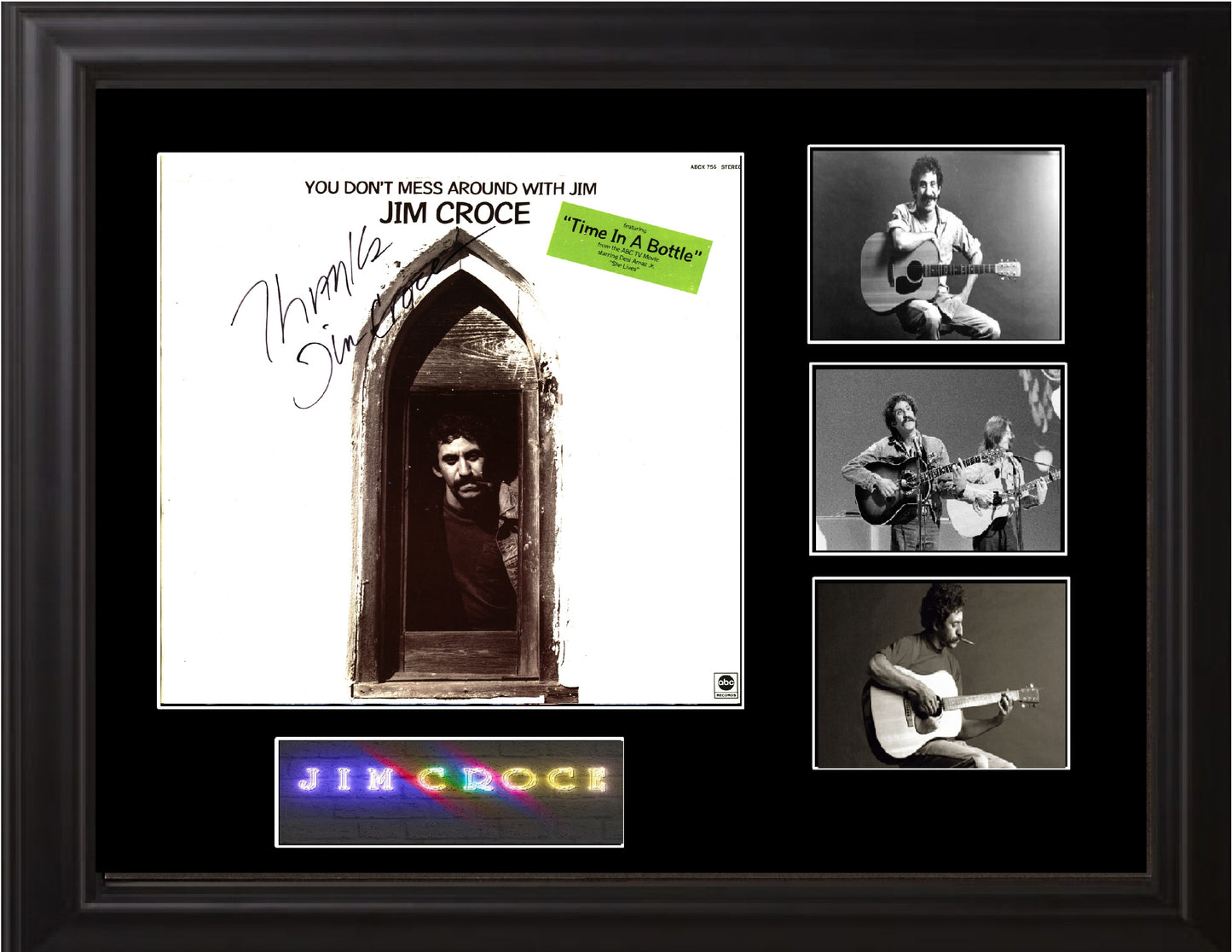 Jim Croce Autographed LP