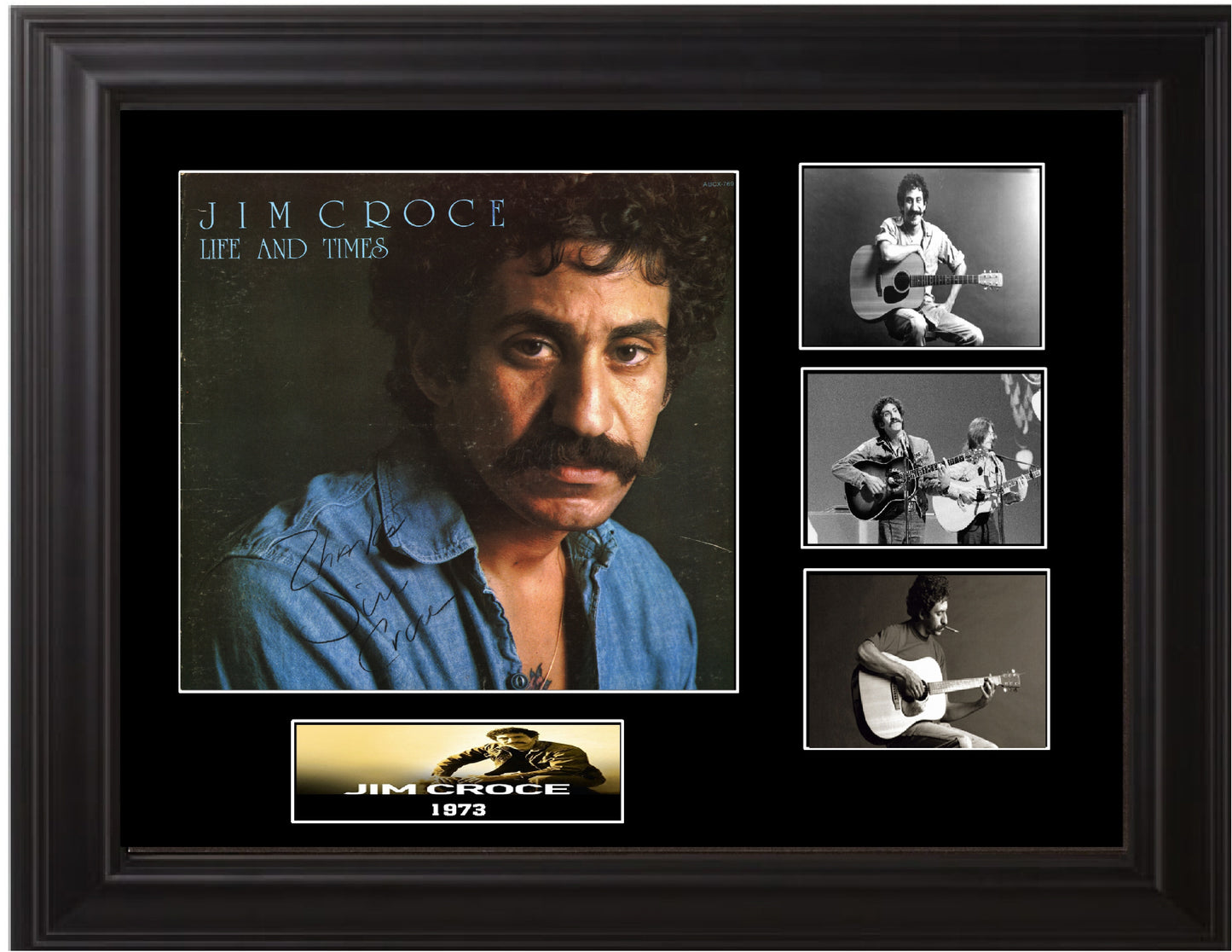 Jim Croce Autographed LP