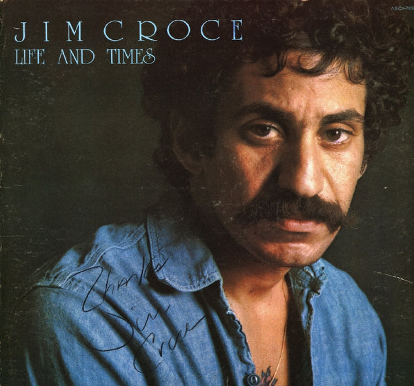 Jim Croce Autographed LP