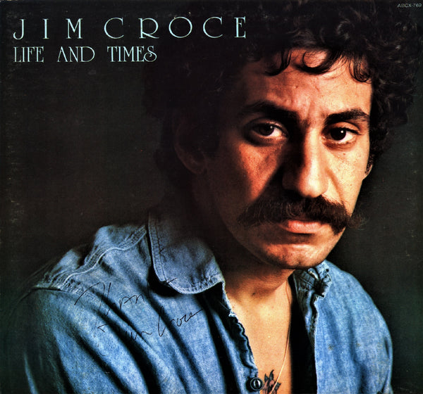 Jim Croce Autographed LP - Zion Graphic Collectibles
