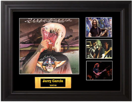 Jerry Garcia Autographed lp - Zion Graphic Collectibles