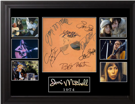 Joni Mitchell Autographed LP - Zion Graphic Collectibles