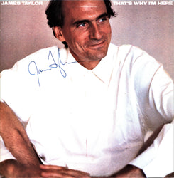 James Taylor Autographed  lp - Zion Graphic Collectibles