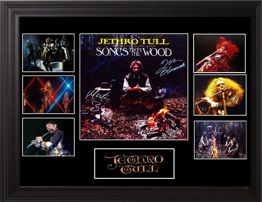Jethro Tull Autographed LP - Zion Graphic Collectibles