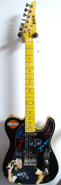 Kid Rock Autographed guitar - Zion Graphic Collectibles