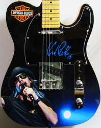 Kid Rock Autographed guitar - Zion Graphic Collectibles loading=