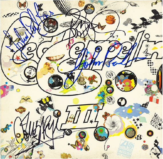 Led Zeppelin Autographed LP