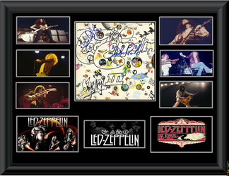 Led Zeppelin Autographed LP loading=