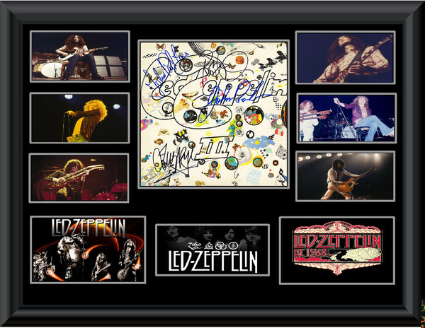 Led Zeppelin Autographed LP