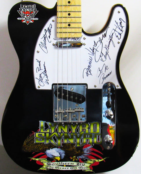 Lynyrd Skynyrd  Autographed Guitar