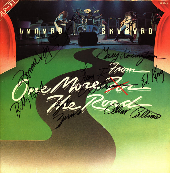 Lynyrd Skynyrd Autographed LP - Zion Graphic Collectibles