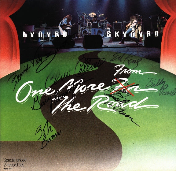 Lynyrd Skynyrd Signed LP "One More From The Road"