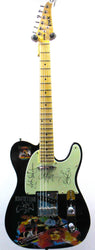 Led Zeppelin Autographed Custom Guitar - Zion Graphic Collectibles loading=