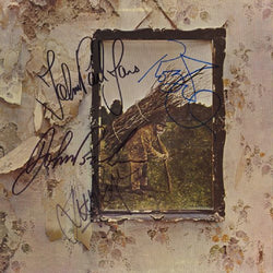 Led Zeppelin Autographed LP loading=
