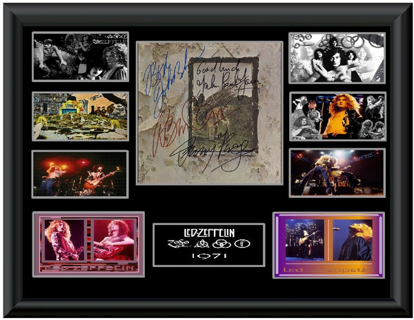 Led Zeppelin Autographed LP
