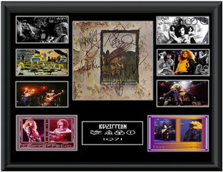 Led Zeppelin Autographed LP - Zion Graphic Collectibles loading=