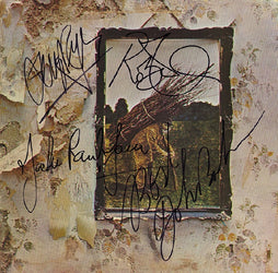 Led Zeppelin Autographed LP - Zion Graphic Collectibles loading=