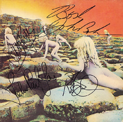 Led Zeppelin Signed Houses Of The Holy LP loading=