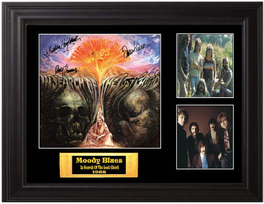 Moody Blues Autographed lp - Zion Graphic Collectibles