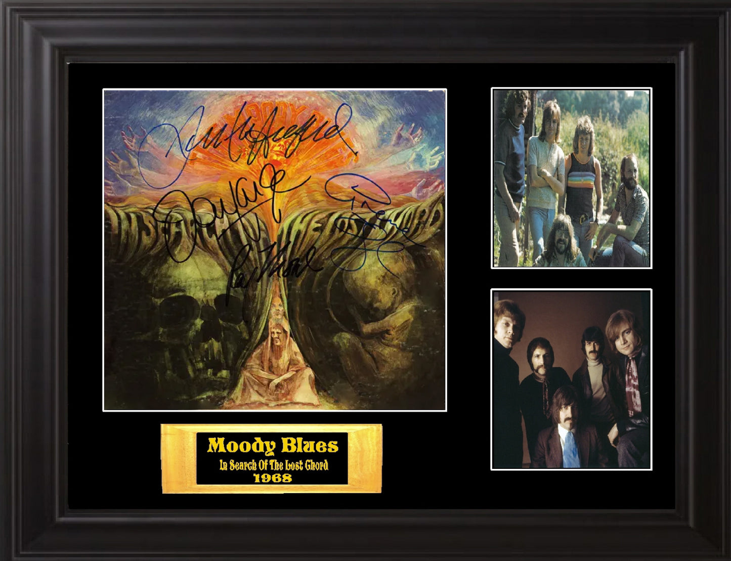 Moody Blues Autographed lp