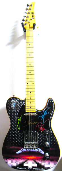 Metallica Band Autographed  Guitar