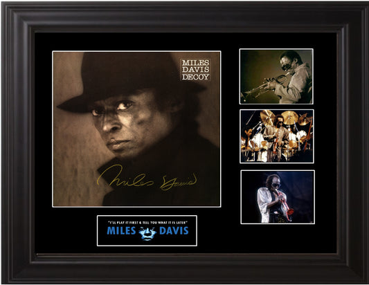 Miles Davis Autographed Album - Zion Graphic Collectibles