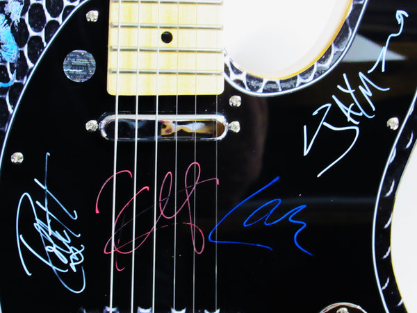 Metallica Band Autographed  Guitar