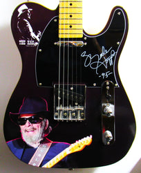 Merle Haggard Autographed Guitar