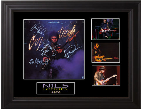 Nils Lofgren Autographed LP - Zion Graphic Collectibles