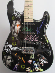 Nirvana Autographed Guitar - Zion Graphic Collectibles
