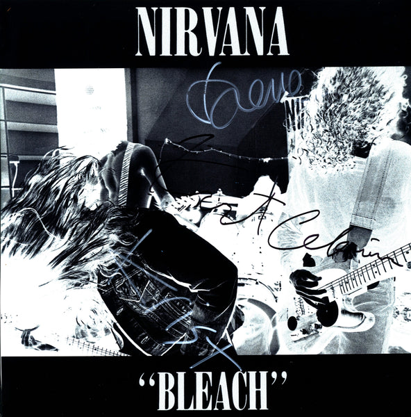 Nirvana Autographed LP