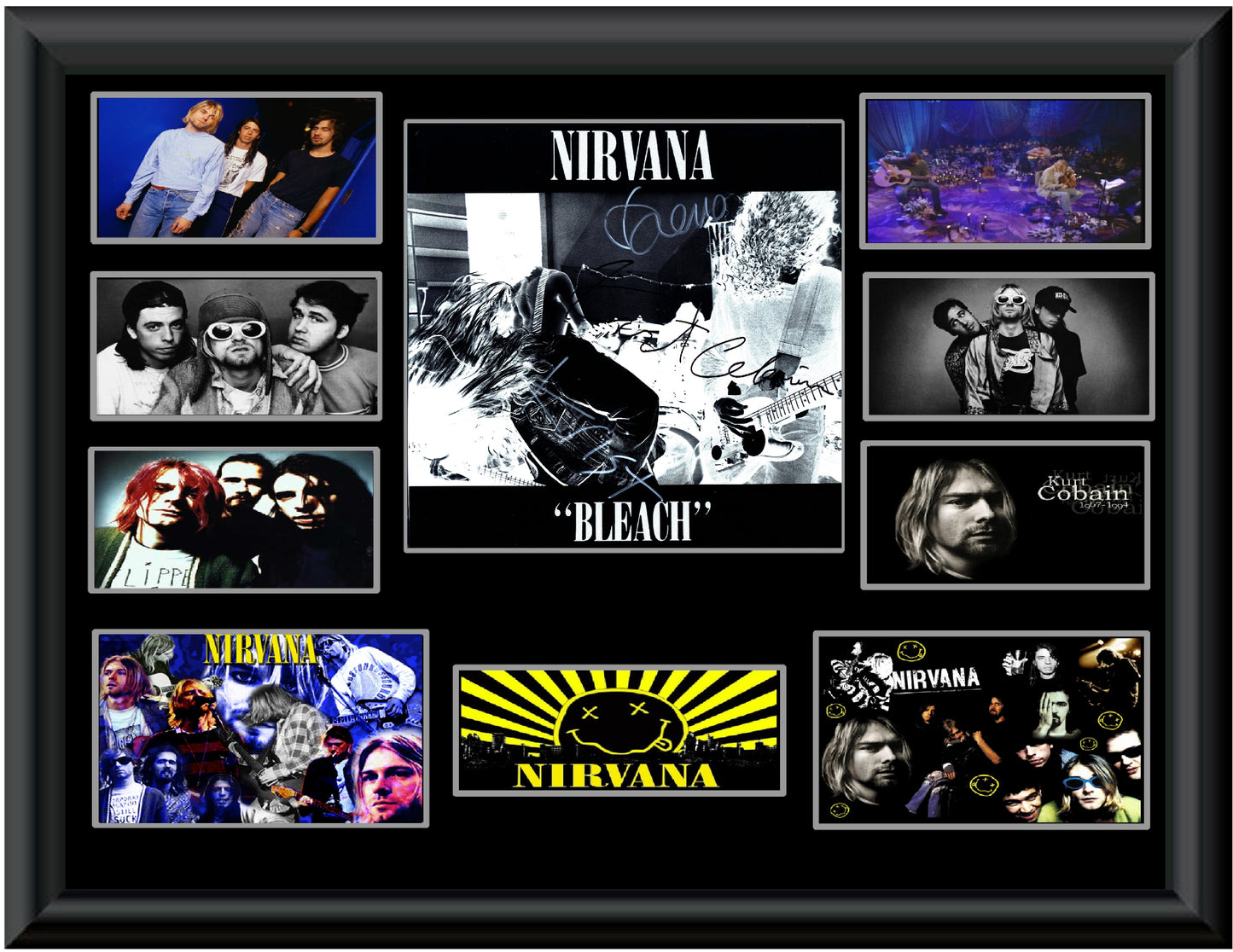 Nirvana Autographed LP