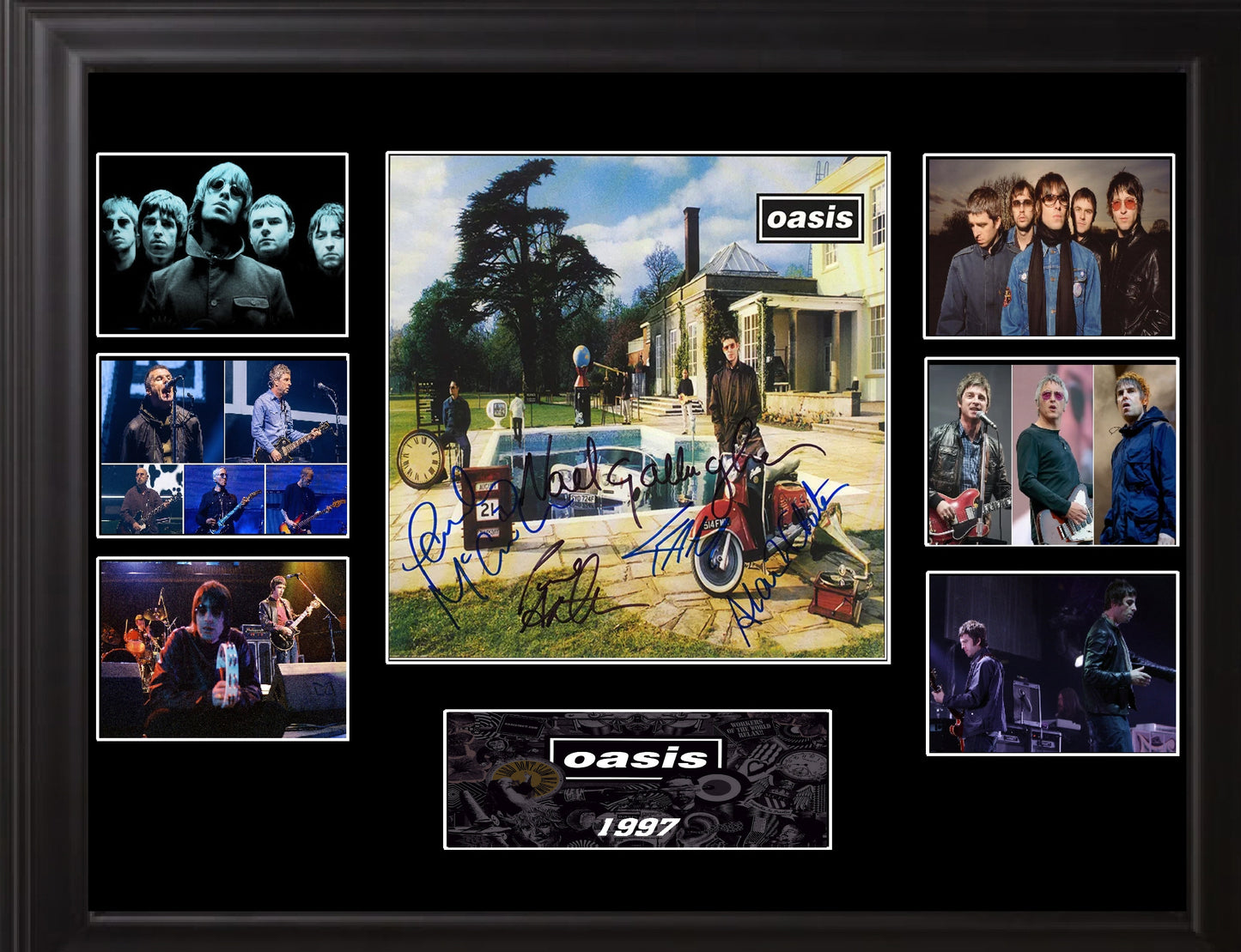 Oasis Band Signed LP