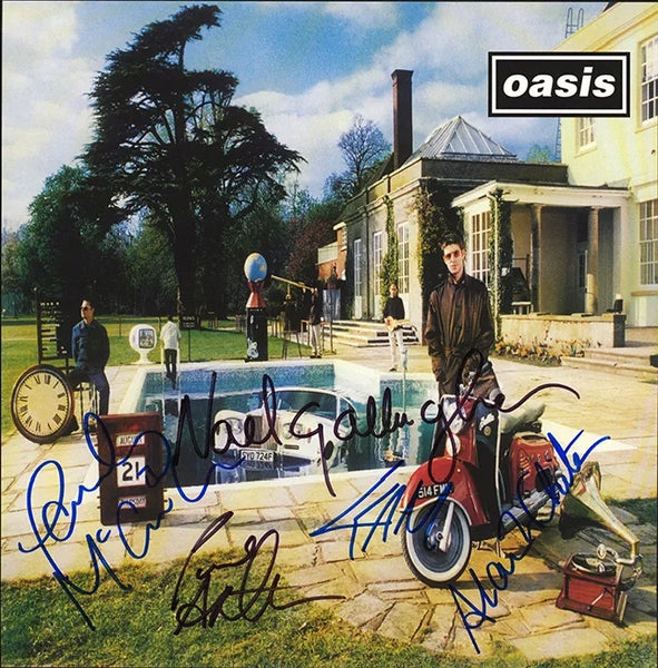 Oasis Band Signed LP