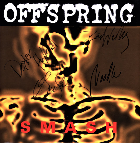 Offspring Band Autographed Lp - Zion Graphic Collectibles