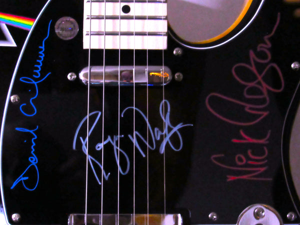 Pink Floyd Autographed Guitar