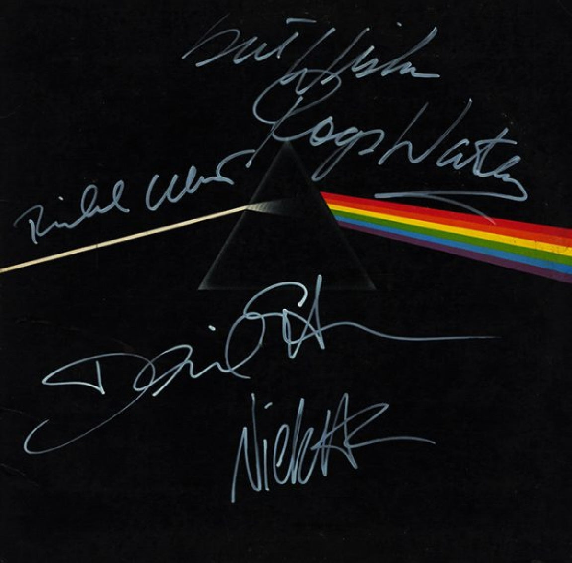 Pink Floyd Autographed LP