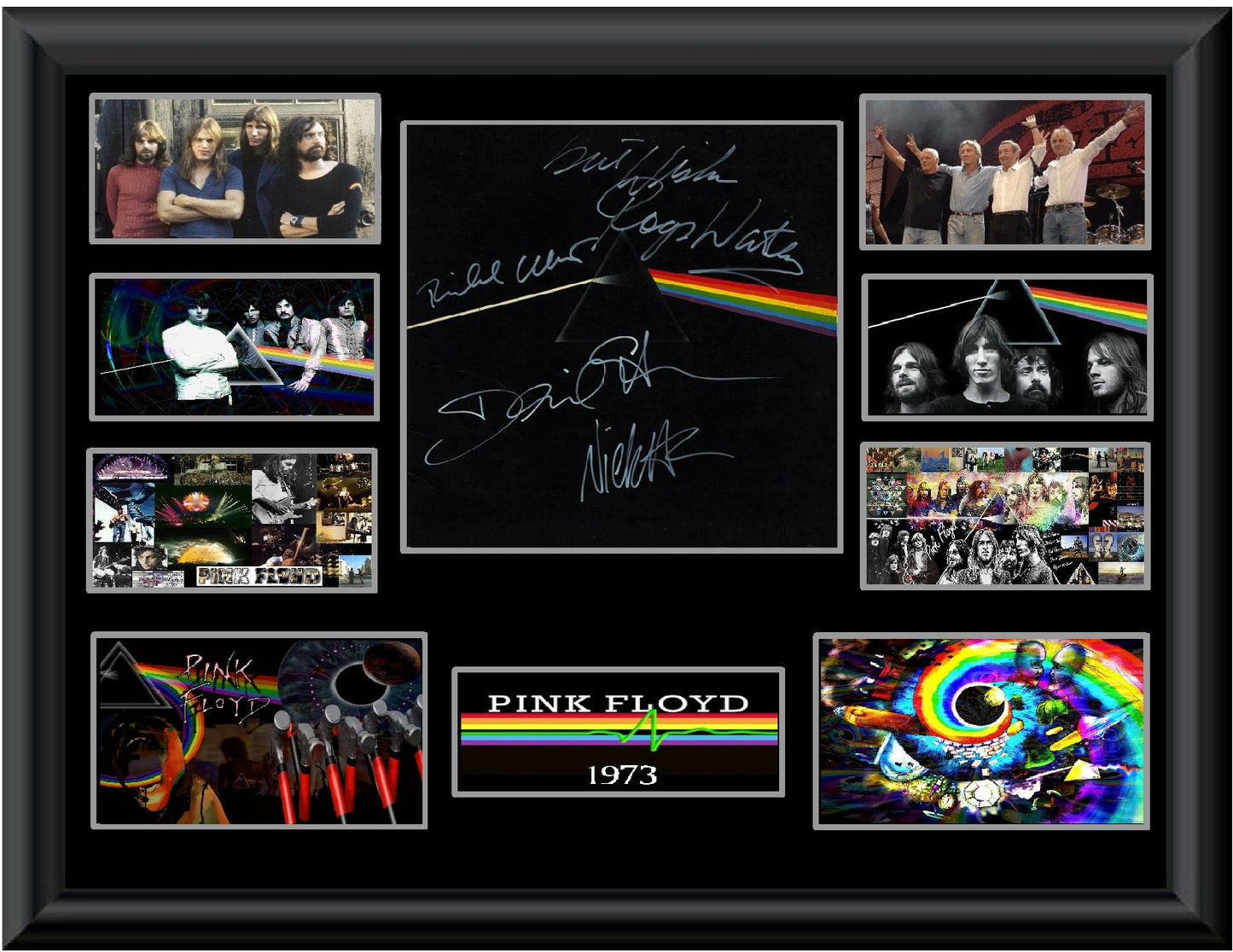 Pink Floyd Autographed LP