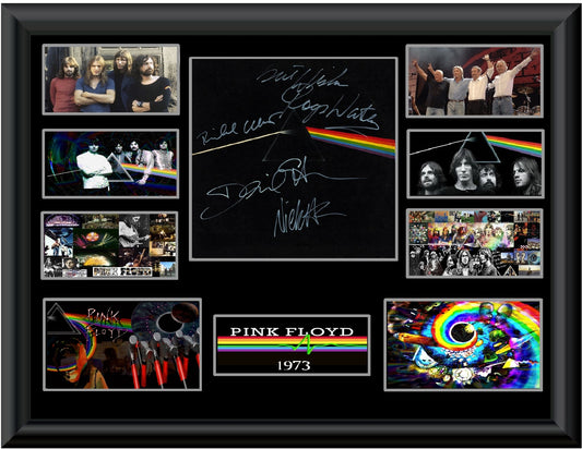Pink Floyd Autographed LP